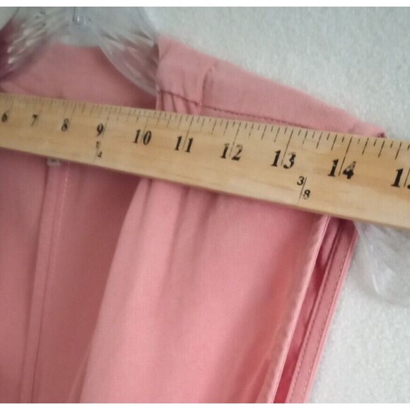 Elaine Rose Open Draped Cardigan Cover Womens Medium Pink Rose Long - Picture 3 of 8